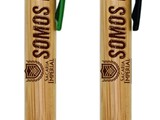 Caneta de Bambu Personalizada